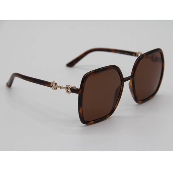 NEW GG0890S 002 WOMEN’S SUNGLASSES GUCCI NEW COLLECTION EYEWEAR GUCCI - Picture 7 of 13